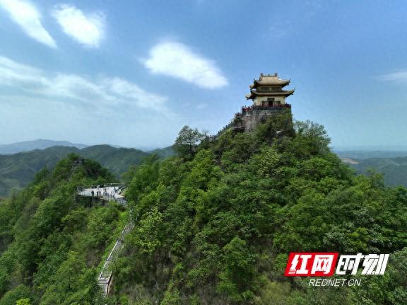 长假去哪儿丨靖州：飞山“秀色可餐” “五一”游人如织
