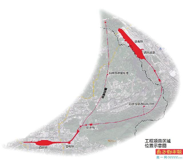 赣深铁路最新走向，三大项目规划设计公示