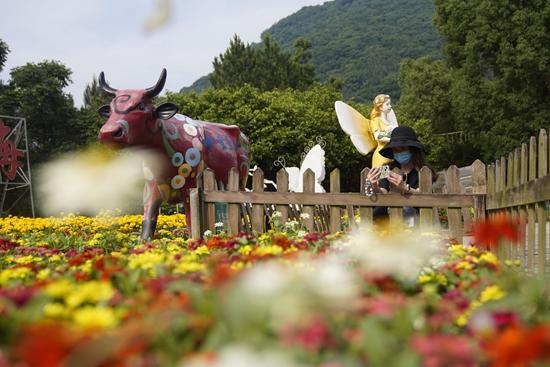十里蓝山：“花花世界”项目多 生态景区引客来