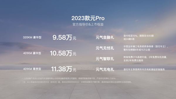 byd全部车型报价，2023款比亚迪元Pro正式上市