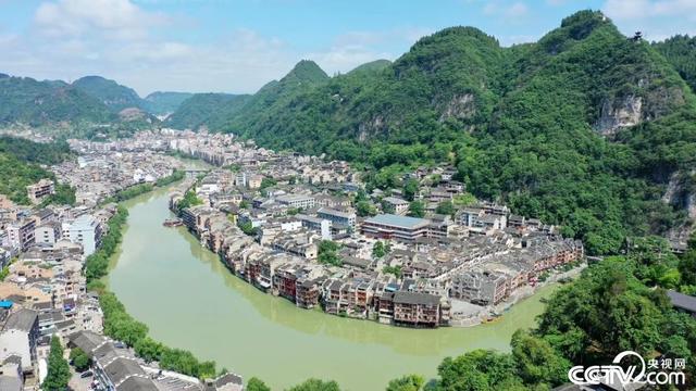 贵州镇远：俯瞰舞阳河