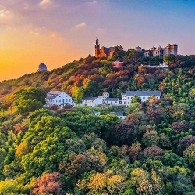 松江佘山景点，上海唯一的自然山林胜地佘山